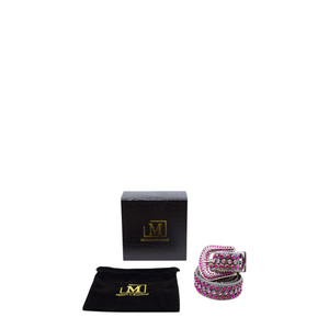 MDB Brand Men's Embellished Belt