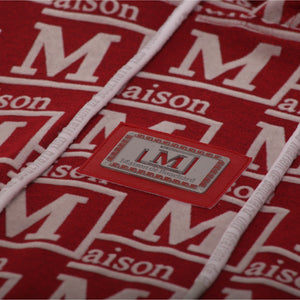 MDB Couture Men's Woven Monogram Hoodie