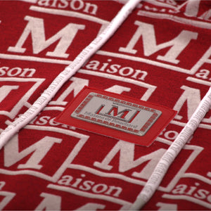 MDB Couture Kids Woven Monogram Hoodie Sweatshirt