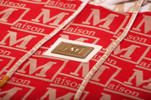 MDB Couture Kids French Terry Monogram Hoodie Sweatshirt