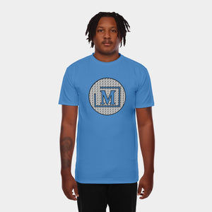 MDB Brand Men's Circle Monogram Logo T-Shirt