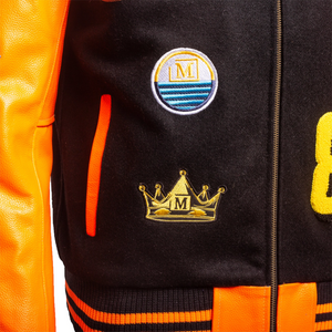 MDB Brand Kids Letterman Jacket
