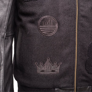 MDB Brand Kids Letterman Jacket