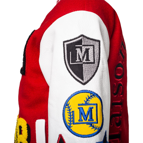 MDB Brand Kids Letterman Jacket