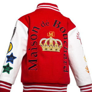 MDB Brand Kids Letterman Jacket