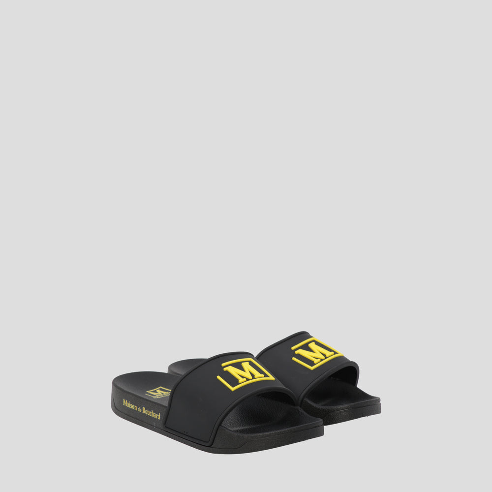 MDB Brand Kids M Logo Pool Slides