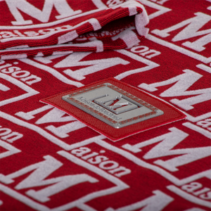 MDB Couture Kids Woven Monogram T-Shirt