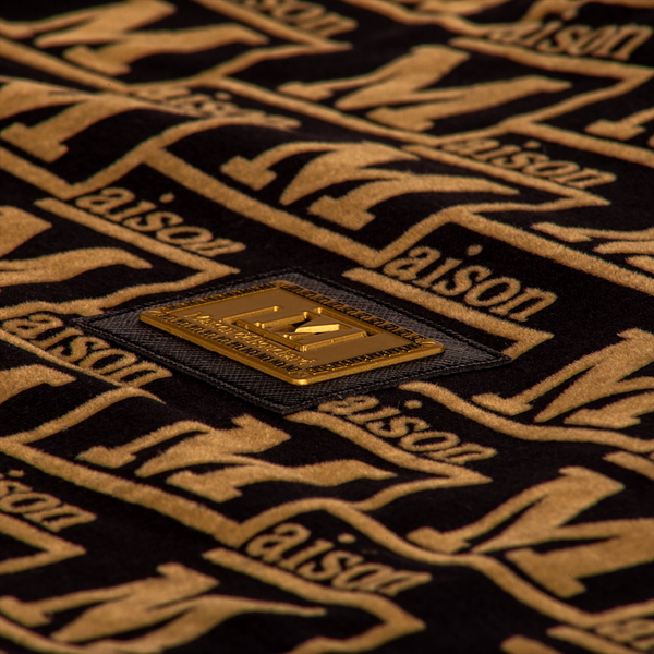 MDB Couture Men's French Terry Monogram Crewneck Sweatshirt