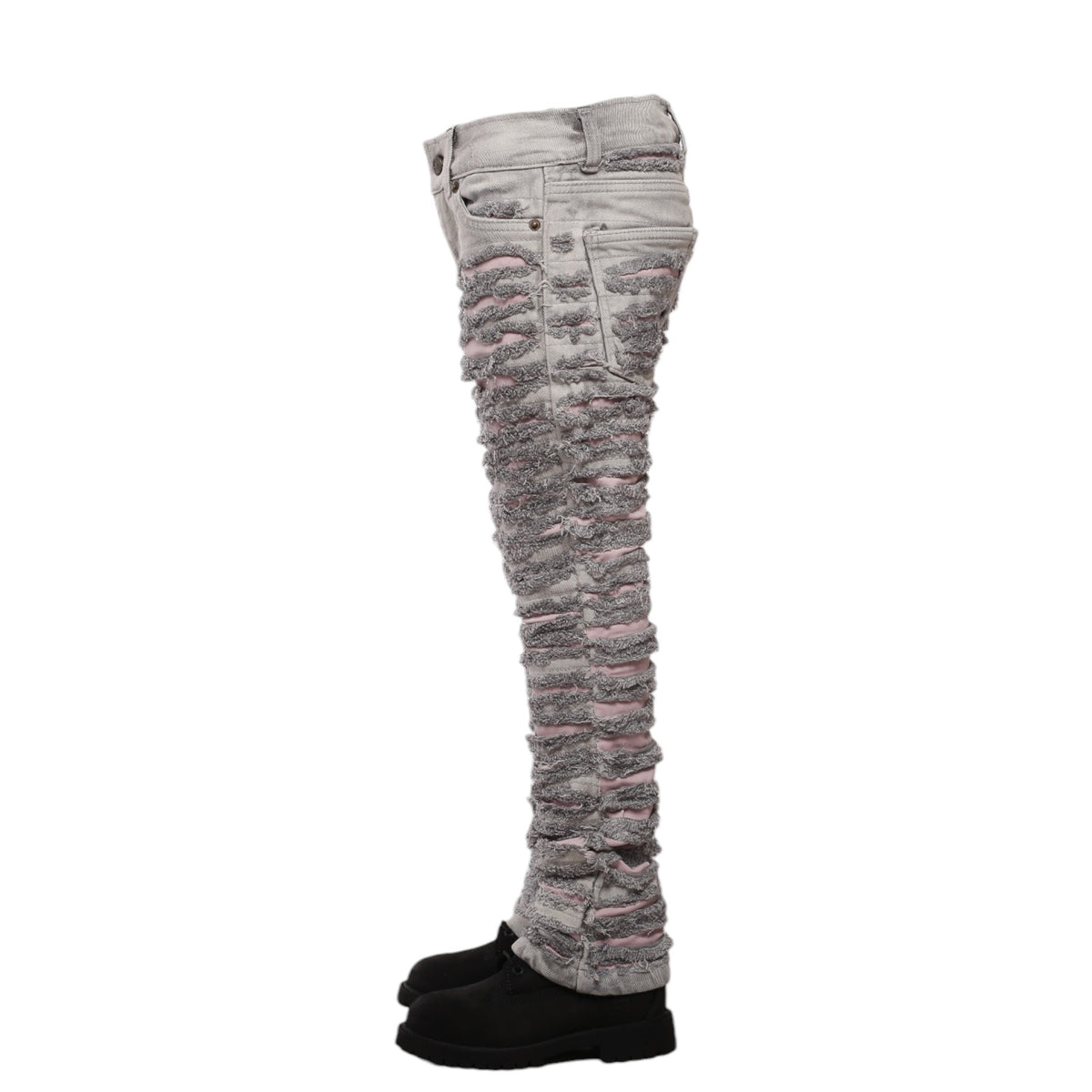 MDB Brand Kids Dual Color Stacked Jeans