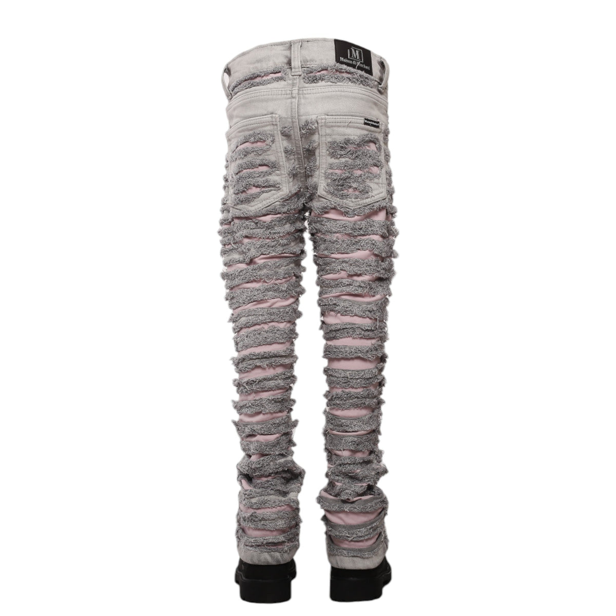MDB Brand Kids Dual Color Stacked Jeans