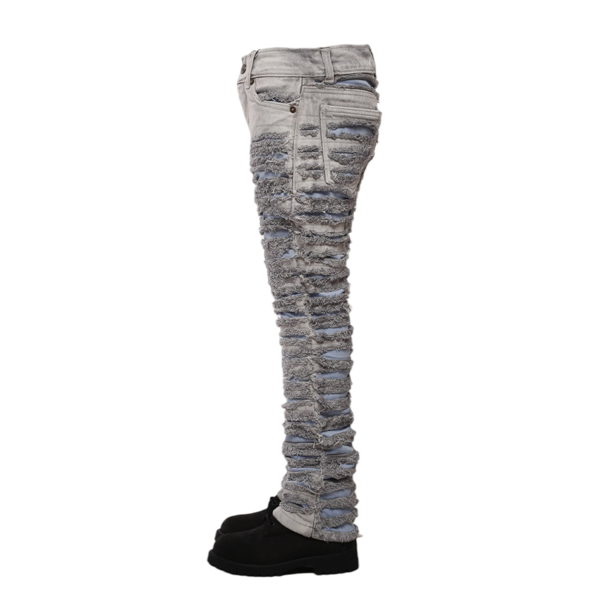 MDB Brand Kids Dual Color Stacked Jeans