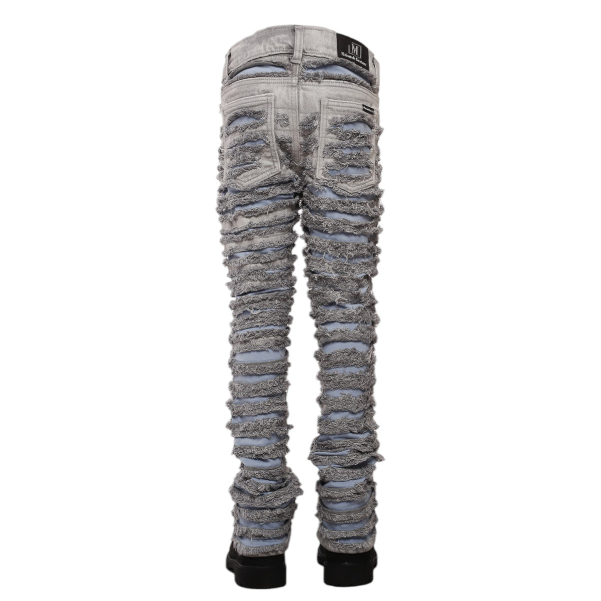 MDB Brand Kids Dual Color Stacked Jeans