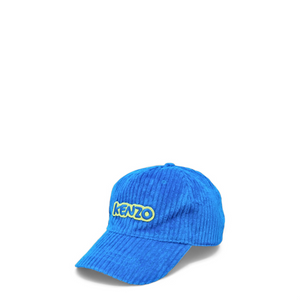 Kenzo Kids Corduroy Patch Logo Cap