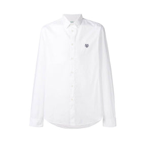 Kenzo Men's Tiger Patch Long Sleeve Woven Shirt