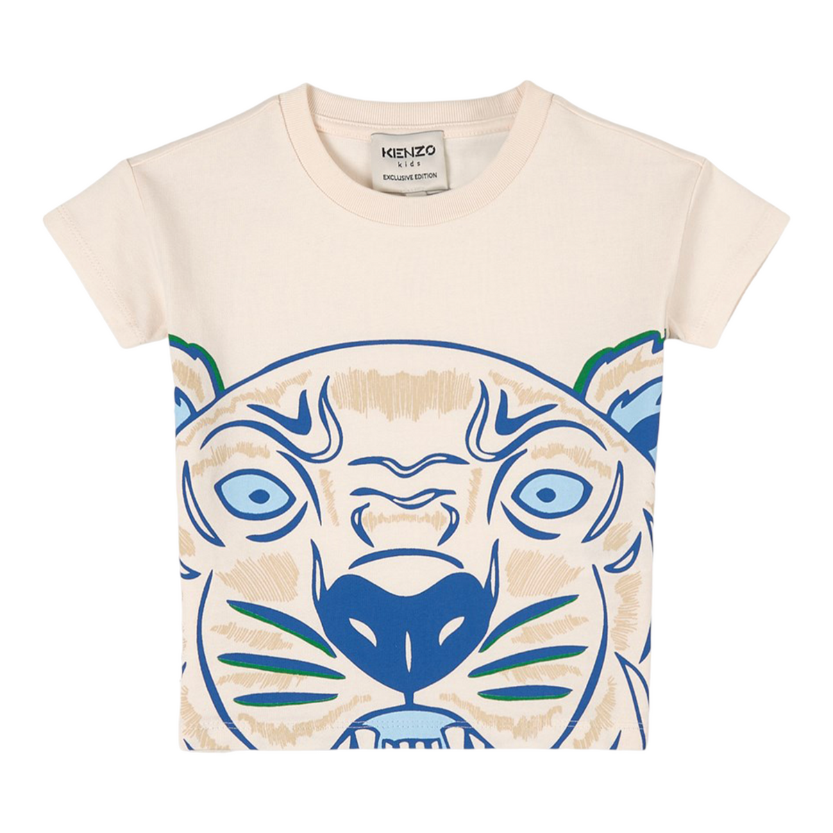 Kenzo Kids Heavy Maxi Tiger Logo T-Shirt
