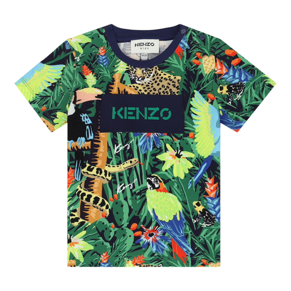 Kenzo Kids Toddler's Jungle Story Pique T-Shirt