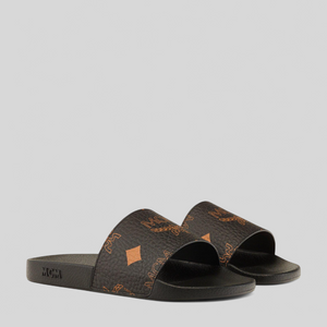 MCM Men's Maxi Visetos Slides