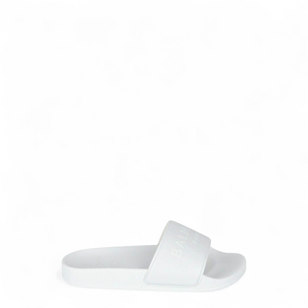 Balmain Kids Rubber Logo Pool Slides