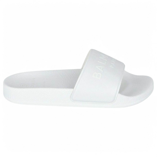 Balmain Kids Rubber Logo Pool Slides