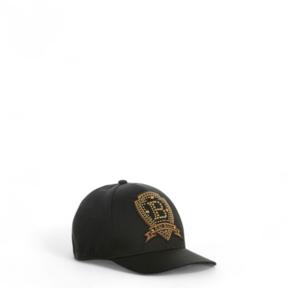 Balmain Kids Embellished Emblem Logo Baseball Cap