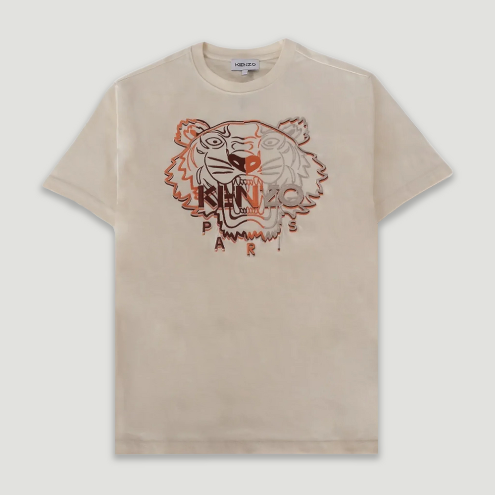 Kenzo Men's Relaxed Fit Embroidered Tiger T-Shirt
