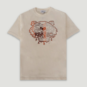 Kenzo Men's Relaxed Fit Embroidered Tiger T-Shirt