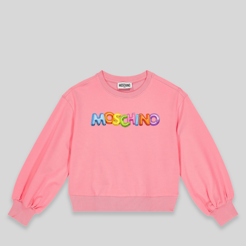 Moschino Kids Balloon Logo Sweatshirt