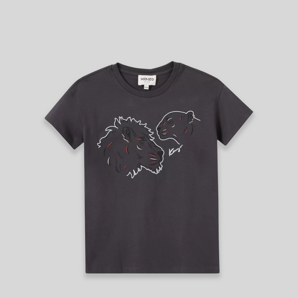 Kenzo Kids Lion Logo T-Shirt