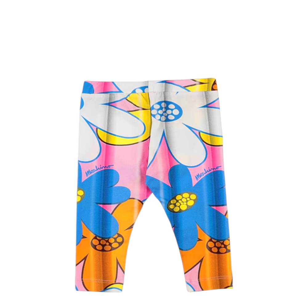 Moschino Kids Toddler's Floral Print Leggings