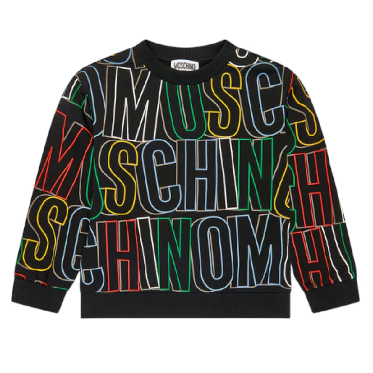Moschino Kids Colorful Maxi Logo Sweatshirt