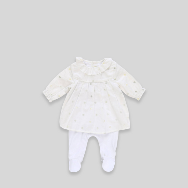 Hugo Boss Kids Toddler Girl's Dress & Legging Onesie Set