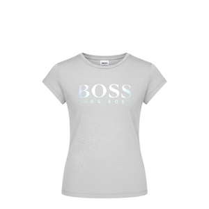Hugo Boss Kids Girl's Iridescent Logo T-shirt