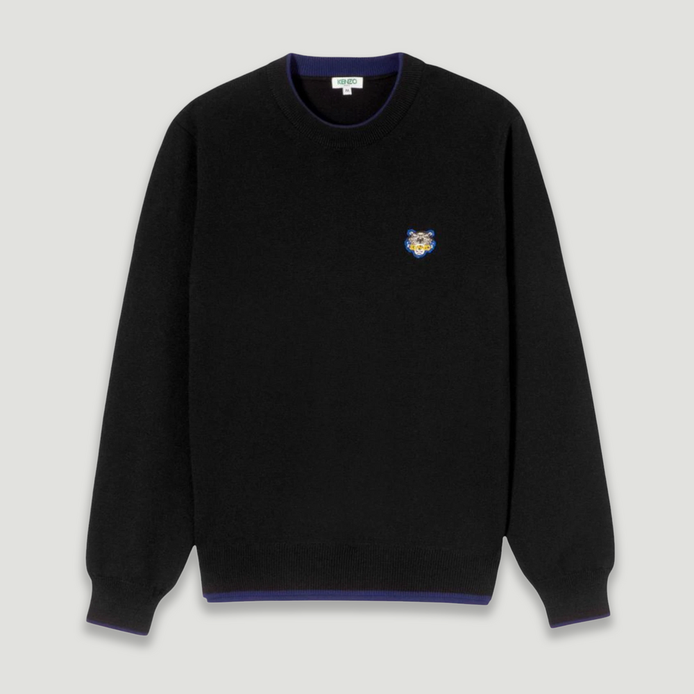 Kenzo Men's Tiger Crest Jumper Sweater