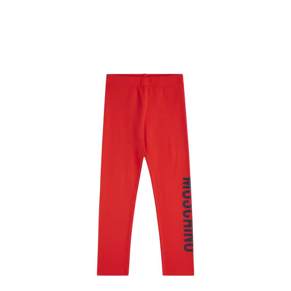 Moschino Kids Girl's Logo Leggings