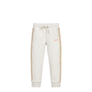 Hugo Boss Kids Girl's Glitter Stripe Sweatpants