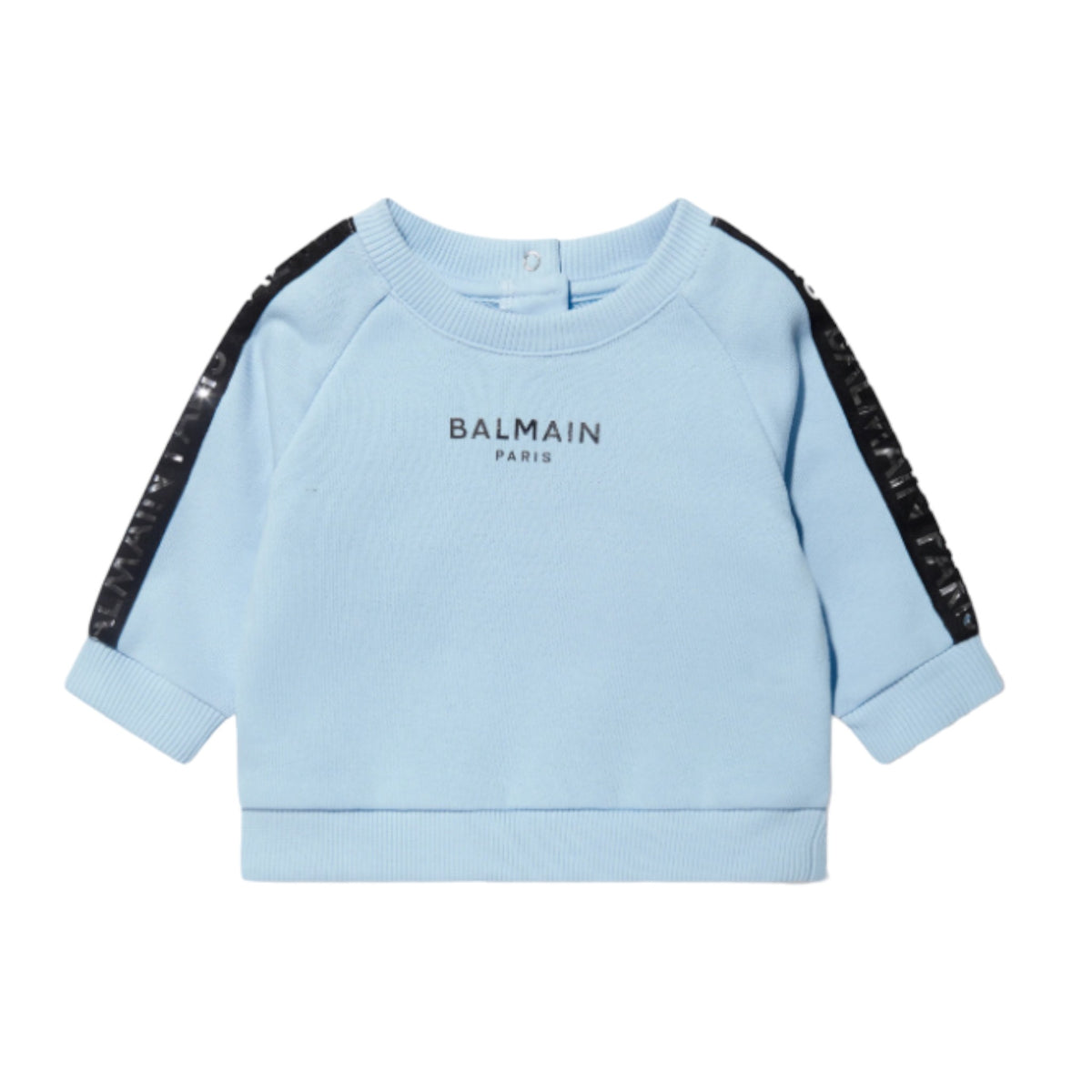 Balmain Kids Toddler's Tape Logo Sweatshirt