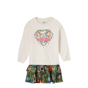 Kenzo Kids Tiger Floral Print Dress Set