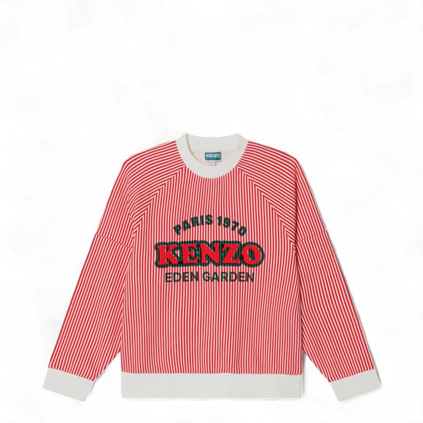 Kenzo Kid's Garden of Eden Striped Sweatshirt