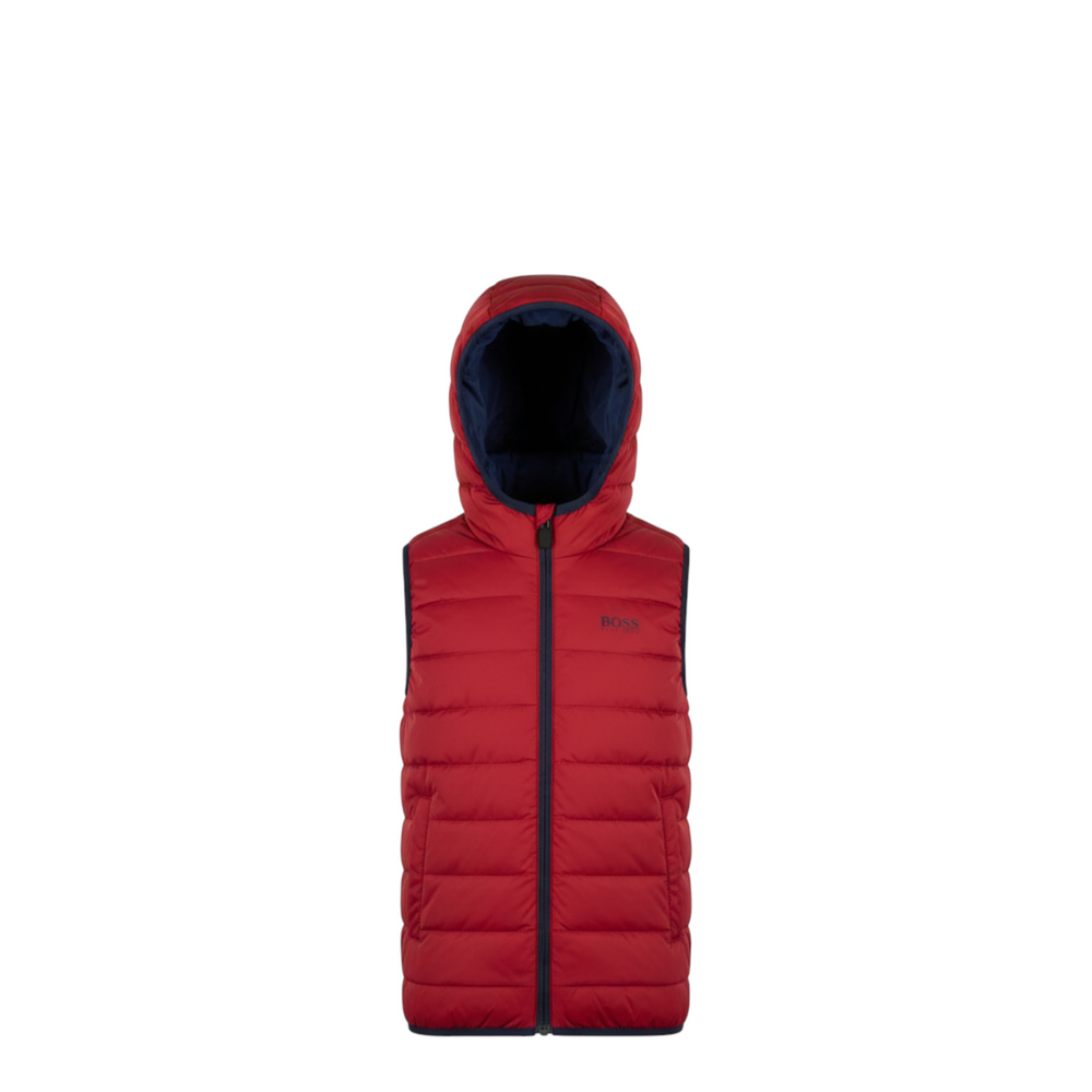 Hugo Boss Kids Reversible Puffer Vest