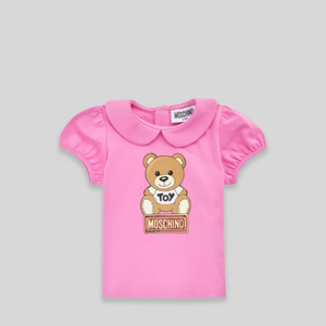 Moschino Kids Toddler's Teddy Bear Collared Shirt