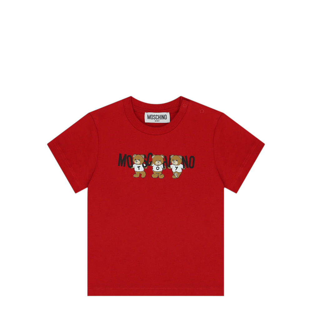 Moschino Kids Toddler's 3-Toy Bear Logo T-Shirt