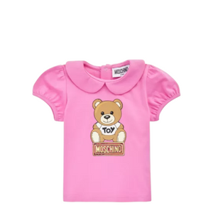 Moschino Kids Toddler's Teddy Bear Collared Shirt