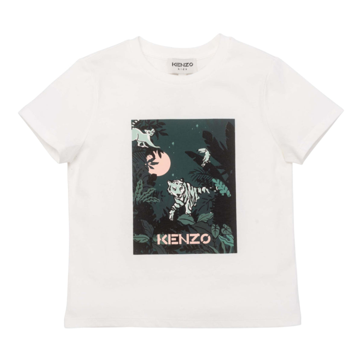 Kenzo Kids Jungle Graphic T-Shirt