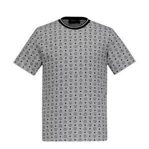 MCM Men's Visetos Print T-Shirt in Organic Cotton