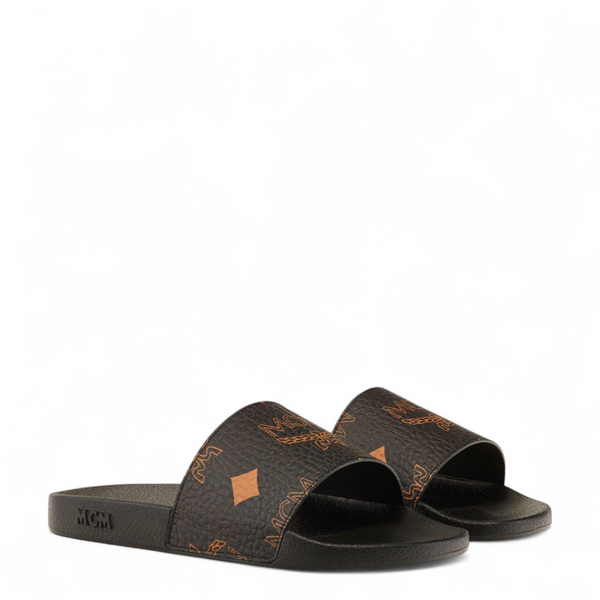 MCM Men's Maxi Visetos Slides