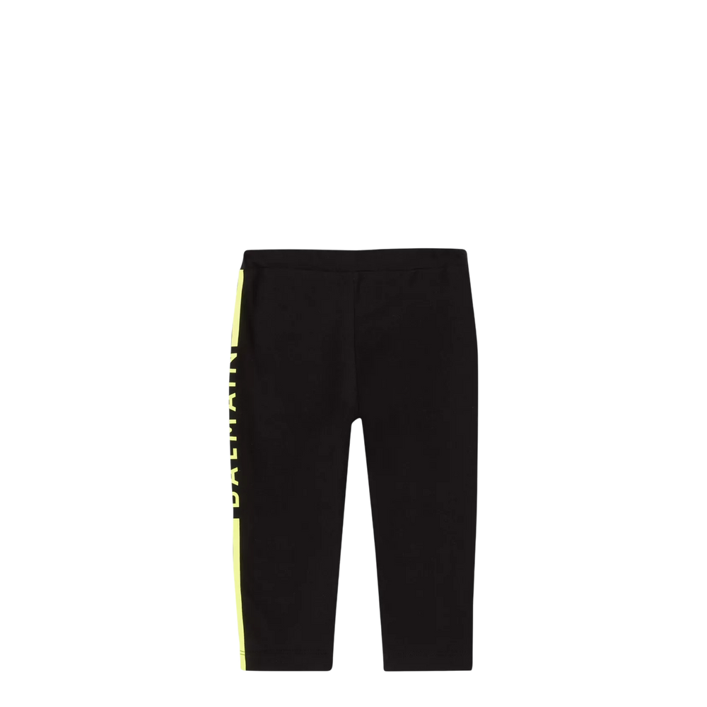 Balmain Kids Toddler's Side Stripe Logo Leggings