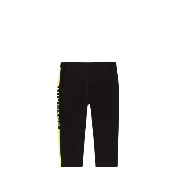 Balmain Kids Toddler's Side Stripe Logo Leggings