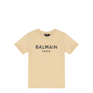 Balmain Kids Classic Logo Short Sleeve T-shirt