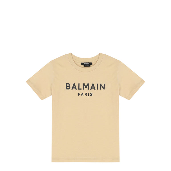 Balmain Kids Classic Logo Short Sleeve T-shirt