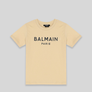 Balmain Kids Classic Logo Short Sleeve T-shirt